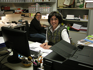 Alicia y Mamen